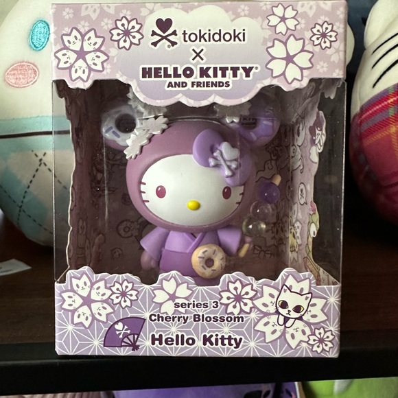 Tokidoki Hello Kitty and Friends Cherry Blossom Figure NWT - Picture 2 of 5